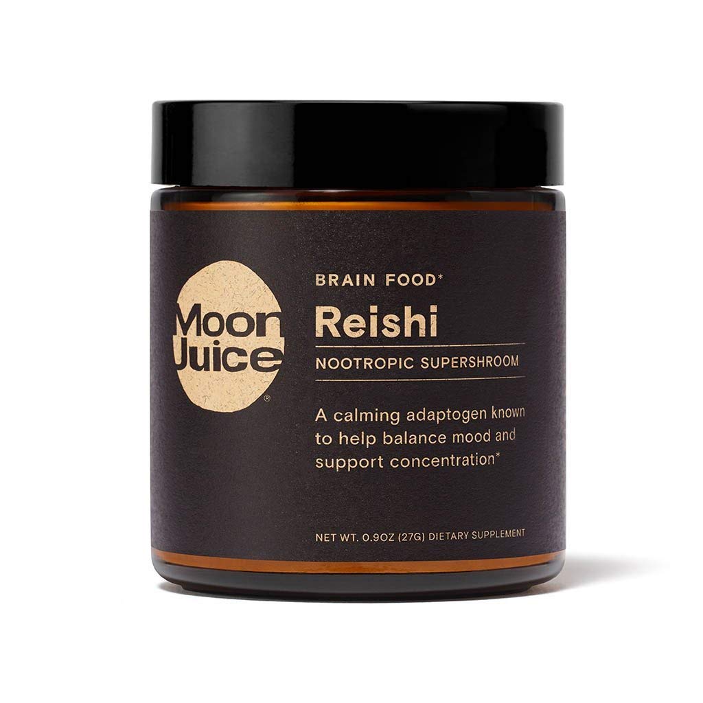 Reishi by Moon Juice - Organic Reishi Mushroom Powder Extract (700mg 1,3 and 1,6 Beta-Glucans per Serving) - Supports Mood, Concentration & Healthy Immune System - Vegan, Non-GMO (1.3oz) - Maple Wellness Supplements