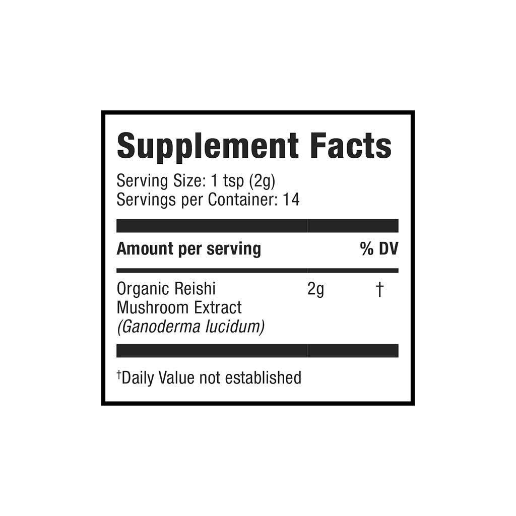 Reishi by Moon Juice - Organic Reishi Mushroom Powder Extract (700mg 1,3 and 1,6 Beta-Glucans per Serving) - Supports Mood, Concentration & Healthy Immune System - Vegan, Non-GMO (1.3oz) - Maple Wellness Supplements