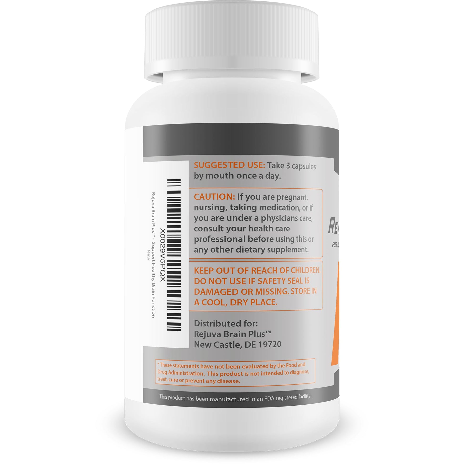 Rejuva Brain Plus Reviva Brain Plus IQ - Support Healthy Brain Function - Brain Boosting Complex Ultra Blend Formulated with Memory Support Nootropic Ingredients - Clarity - Focus - Performance - Maple Wellness Supplements