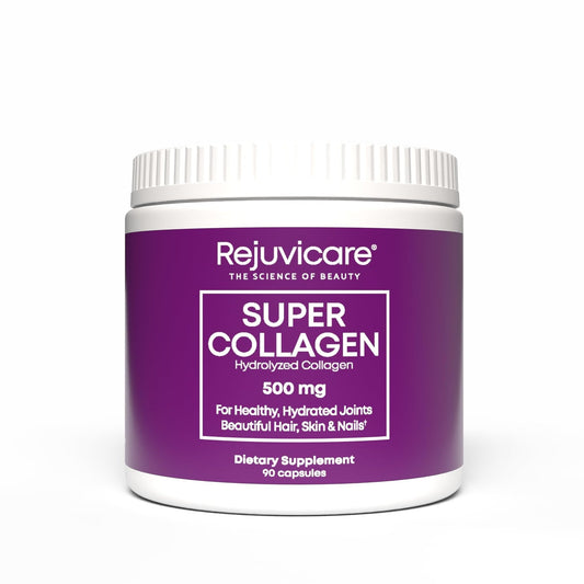 Rejuvicare Super Collagen Capsules for Beauty, Healthy Joints, Hair, Skin, & Nails, 90 Servings, Multi, (N8745) - Maple Wellness Supplements