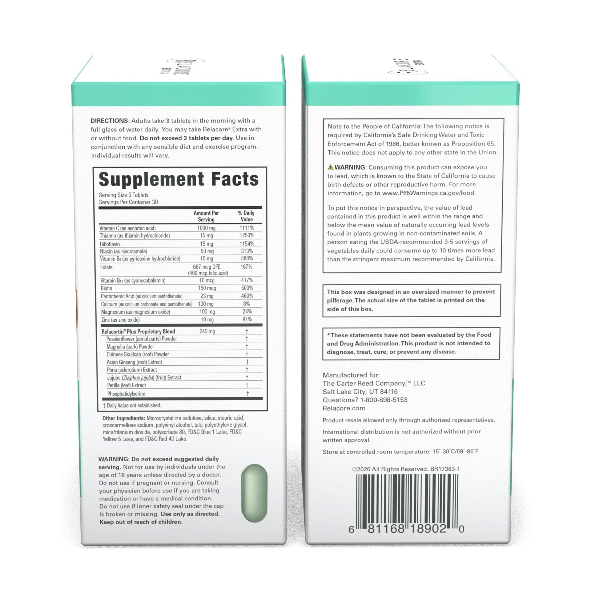 Relacore Extra Maximum Strength - Cortisol Supplements for Women - Reduce Cortisol Related Belly Fat - Stress Relief Supplement - Calm Mind - Maple Wellness Supplements