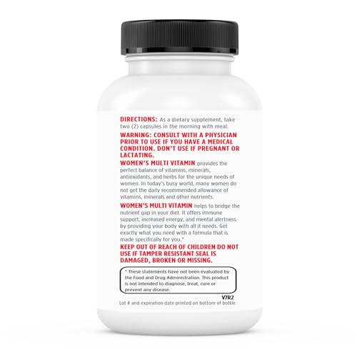 Renew Actives Women's Multi-Vitamin & Antioxidant: Daily Health Supplement for Woman - Maple Wellness Supplements