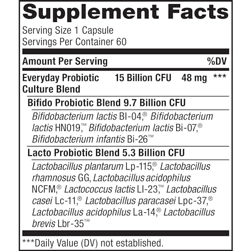 Renew Life Everyday Probiotic Capsules, Daily Supplement Supports Urinary, Digestive - Maple Wellness Supplements