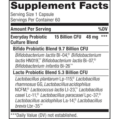 Renew Life Everyday Probiotic Capsules, Daily Supplement Supports Urinary, Digestive - Maple Wellness Supplements