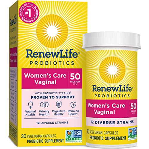 Renew Life Women's Probiotic Capsules, 50 Billion CFU Guaranteed, Supports pH Balance - Maple Wellness Supplements
