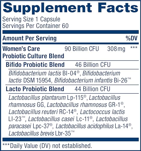 Renew Life Women's Probiotic Capsules, Supports pH Balance for Women, Vaginal - Maple Wellness Supplements