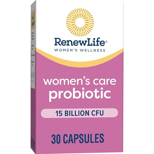 Renew Life Women's Probiotic Capsules, Supports pH Balance for Women, Vaginal, Urinary - Maple Wellness Supplements