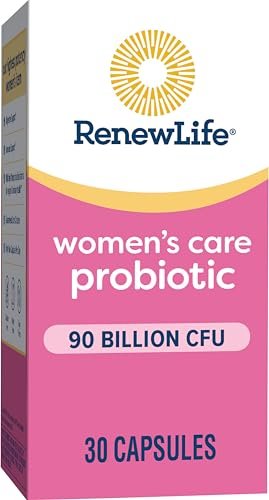 Renew Life Women's Probiotic Capsules, Supports Vaginal, Urinary, Digestive and Immune - Maple Wellness Supplements
