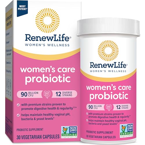 Renew Life Women's Probiotic Capsules, Supports Vaginal, Urinary, Digestive and Immune - Maple Wellness Supplements