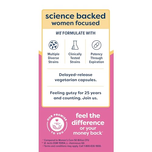 Renew Life Women's Probiotic Capsules, Supports Vaginal, Urinary, Digestive and Immune - Maple Wellness Supplements