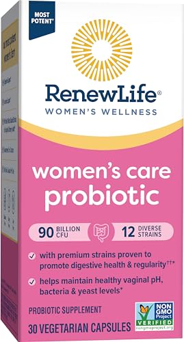 Renew Life Women's Probiotic Capsules, Supports Vaginal, Urinary, Digestive and Immune - Maple Wellness Supplements
