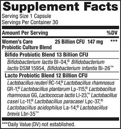 Renew Life Women’s Probiotic - Ultimate Flora Probiotic Women's Care, Shelf Stable - Maple Wellness Supplements