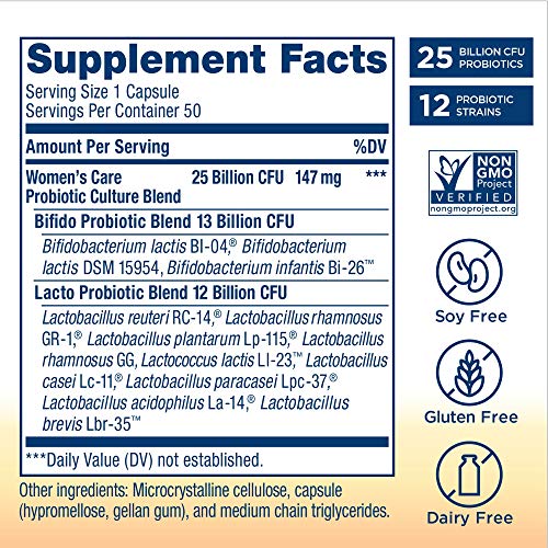 Renew Life Women’s Probiotic - Ultimate Flora Probiotic Women's Care, Shelf Stable - Maple Wellness Supplements