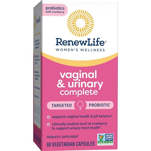 Renew Life Women's Wellness Vaginal and Urinary Probiotic and Cranberry Supplement - Maple Wellness Supplements