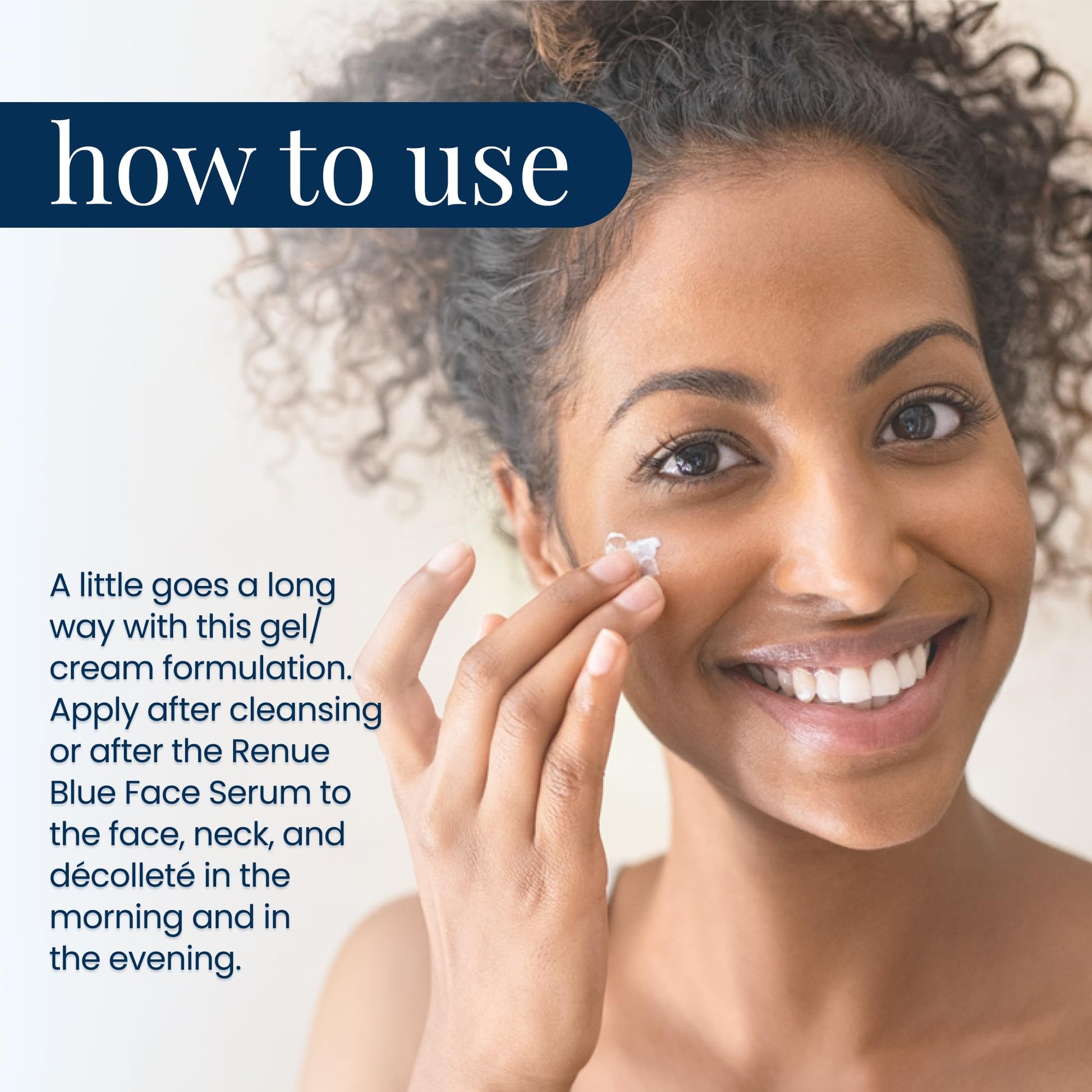 Renue Blue Methylene Blue Face Cream - Liposomal NAD+ Complex and Nutrients for Skin Rejuvenation, Deep Hydration, and Anti-Aging Support - Maple Wellness Supplements