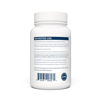 Renue By Science Apigenin | High Strength Liposomal Apigenin Supplement | 90 Apagenine Capsules - 75mg Apigenin per Serving | Non-GMO & Allergen Free | Made in The USA Third-Party Tested - Maple Wellness Supplements