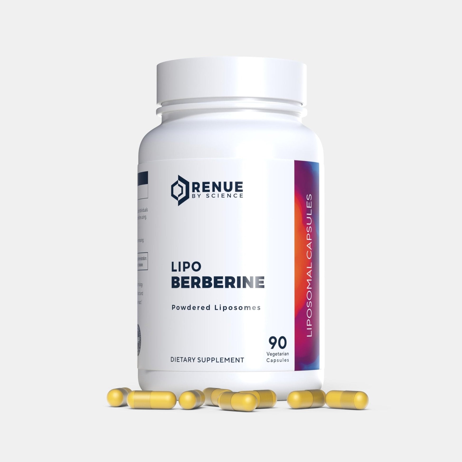 Renue By Science Berberine | 90 Berberine Supplement Capsules - 250mg Berberine per Serving | Bioavailable Formula for Increased Absorption | Non-GMO & Allergen Free | Manufactured in The USA - Maple Wellness Supplements