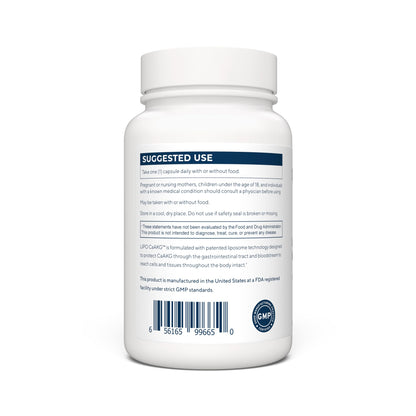 RENUE by SCIENCE CA AKG Supplement | High Strength Liposomal Calcium AKG | 90 Calcium Alpha-Ketoglutarate Capsules - 300mg CA AKG per Serving CA-AKG Supplement | Non-GMO & Made in The USA - Maple Wellness Supplements