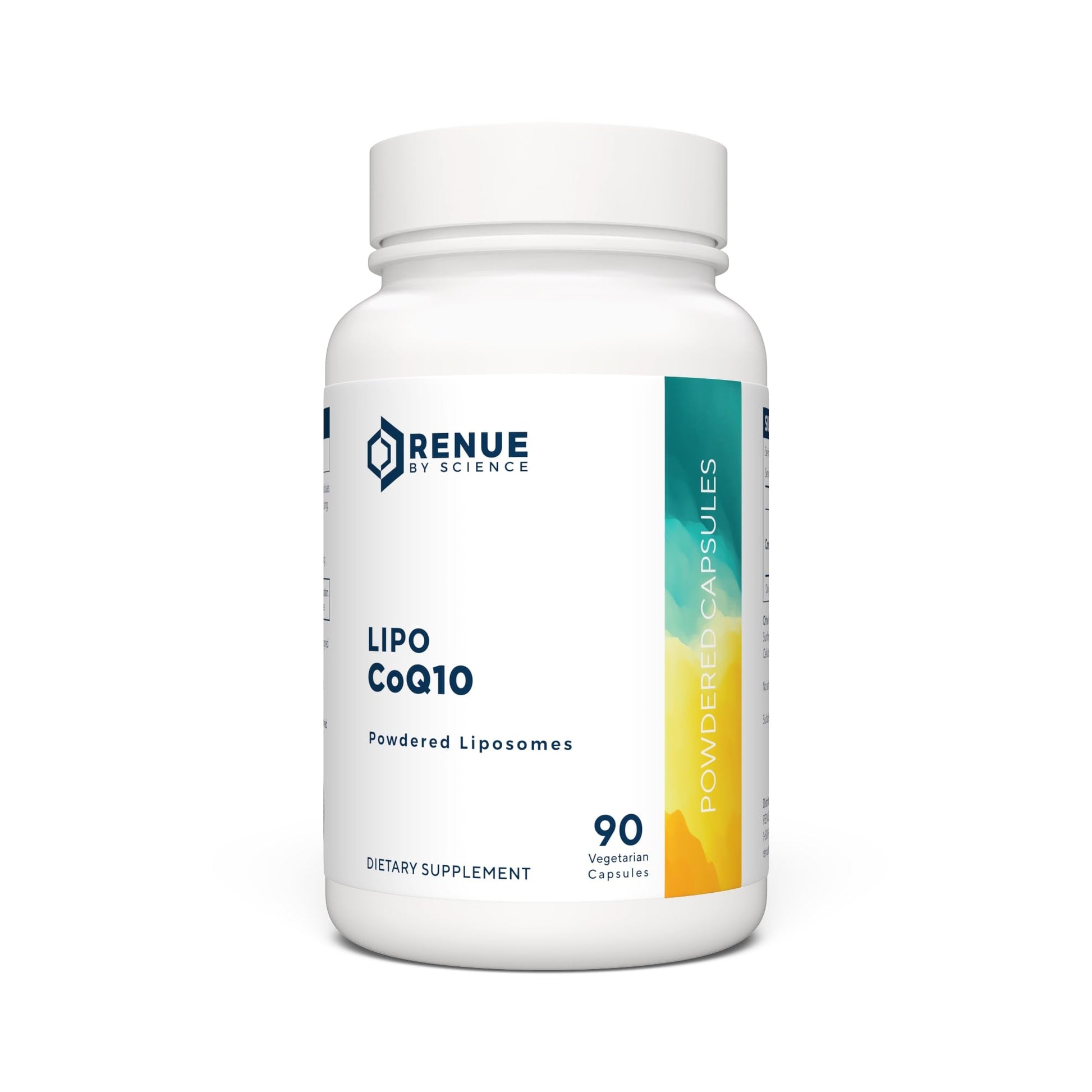 Renue By Science CoQ10 - Coenzyme Q10 as Ubiquinol CoQ10 | High Strength Liposomal CoQ10 200mg Supplement | 90 Co Q10 Capsules | Non-GMO & Allergen Free | Made in The USA Third-Party Tested - Maple Wellness Supplements