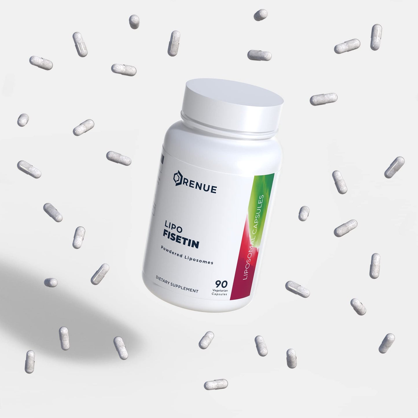 Renue By Science Fisetin | 90 Liposomal Fisetin Supplements - 150mg Fisetin per Serving | Senolytic Supplements | Bioavailable Formula for Increased Absorption | Non-GMO & Made in The USA - Maple Wellness Supplements