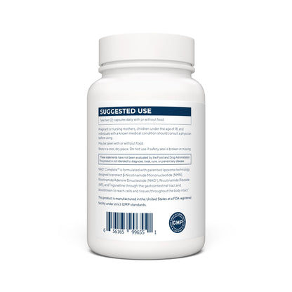 RENUE by SCIENCE NAD+ Complete | 120 Liposomal NAD Supplement Capsules with NMN, NR & Trigonelline - 210mg NMN & 160mg NAD per Serving | Bioavailable Formula for Increased Absorption | Made in the USA - Maple Wellness Supplements