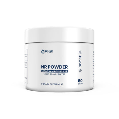 Renue By Science Nicotinamide Riboside | 1000mg Nicotinamide Powder - High Strength NR NAD Powder Sublingual Citrus Burst Flavor | Manufactured in The USA & Third-Party Tested | 60 Servings - Maple Wellness Supplements