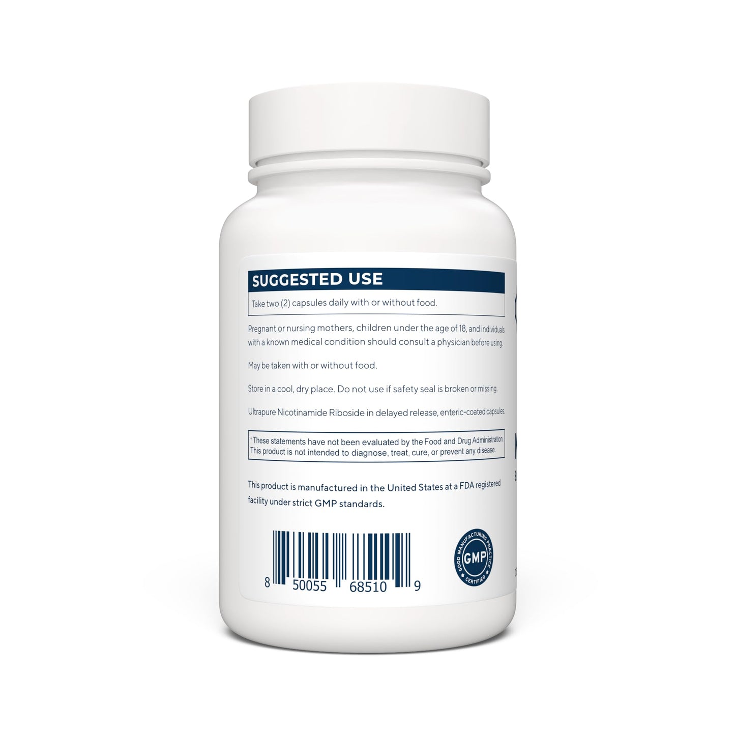 RENUE by Science Nicotinamide Riboside | High Strength NAD Supplement | 60 Nicotinamide Enteric-Coated Capsules - 1000mg Nicotinamide Riboside per Serving | Manufactured in The USA Third-Party Tested - Maple Wellness Supplements