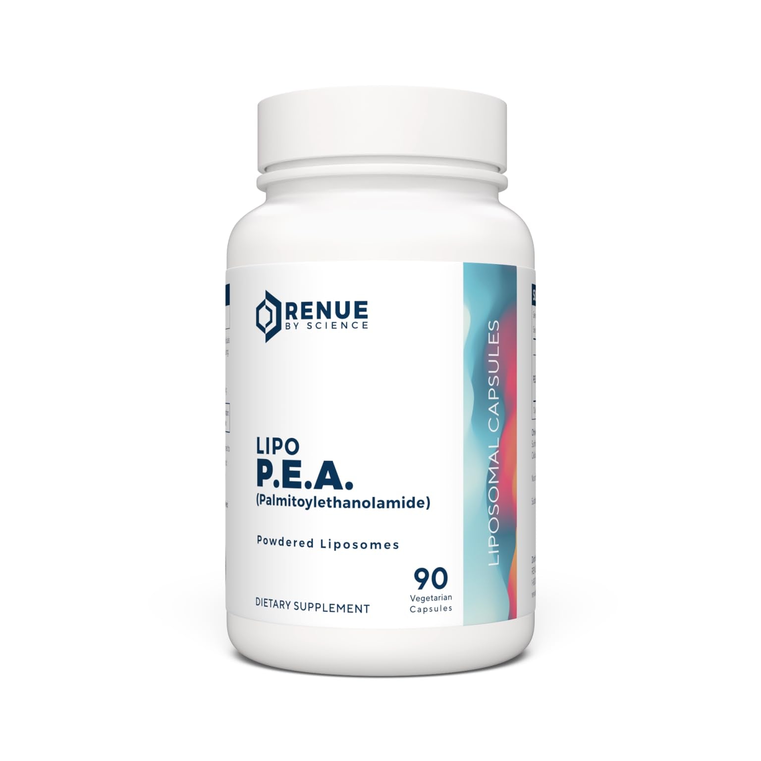 Renue By Science P.E.A | Liposomal Pea Palmitoylethanolamide Supplement | 90 P.E.A Capsules - 250mg Palmitoylethanolamide per Serving | Non-GMO | Made in The USA & Third-Party Tested - Maple Wellness Supplements