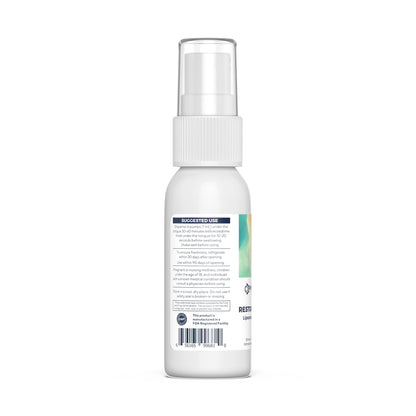 Renue By Science Restore PM | Liposomal Melatonin GABA Supplement Spray | 30ml Spray with Melatonin Glutathione & GABA 10mg - Sleep Aid Melatonin | Non-GMO | Made in The USA & Third Party Tested - Maple Wellness Supplements