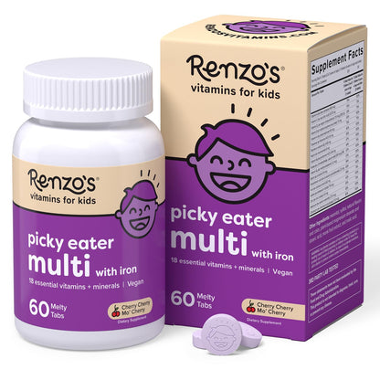 Renzo's Vitamins Adventurous Kid Bundle - Picky Eater Kids Multivitamin, Vitamin D3 for Kids, and Bright & Brainy Vitamin B6 - Maple Wellness Supplements