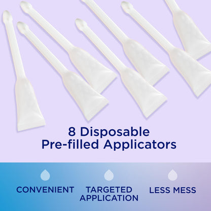 Replens Long Lasting Vaginal Moisturizer for Vaginal Dryness, Doctor Recommended & Estrogen-Free, 8 Pre-Filled Applicators - Maple Wellness Supplements
