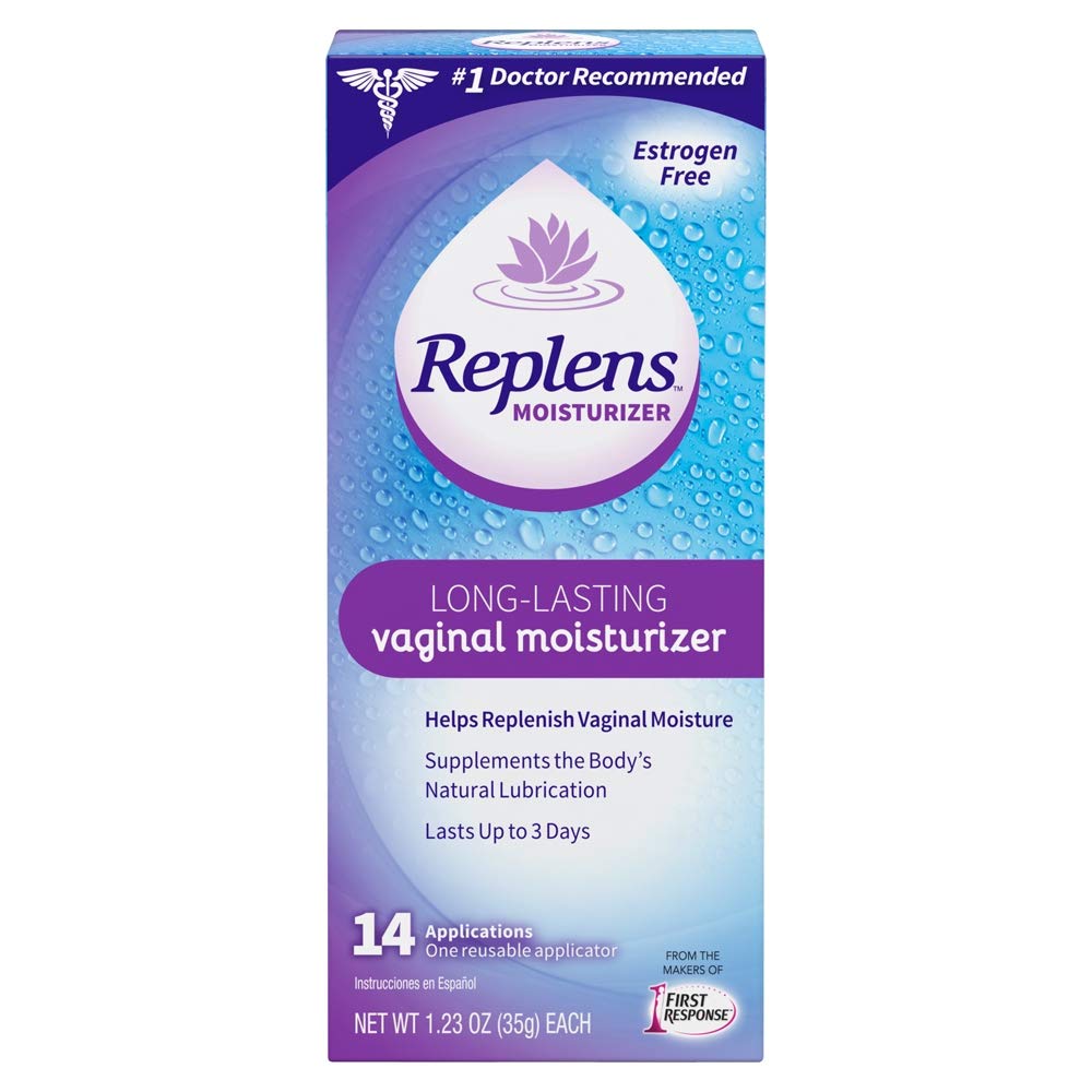 Replens Long-Lasting Vaginal Moisturizer with Reusable Applicator, 1.23 Ounce - Maple Wellness Supplements