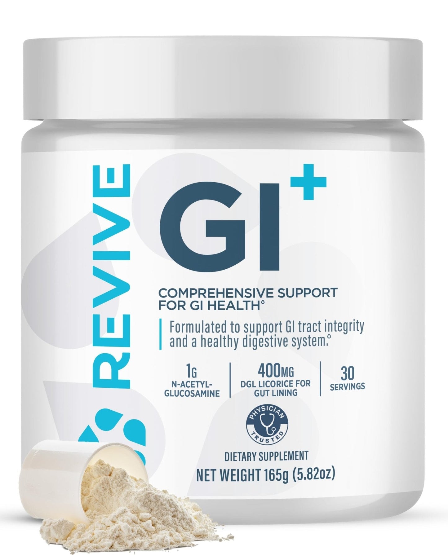 Revive MD Digestive Health Supplement, GI Plus (30 Servings) - Supports Gut Health for Women & Men - Promotes Regularity & Bowel Function - Maple Wellness Supplements