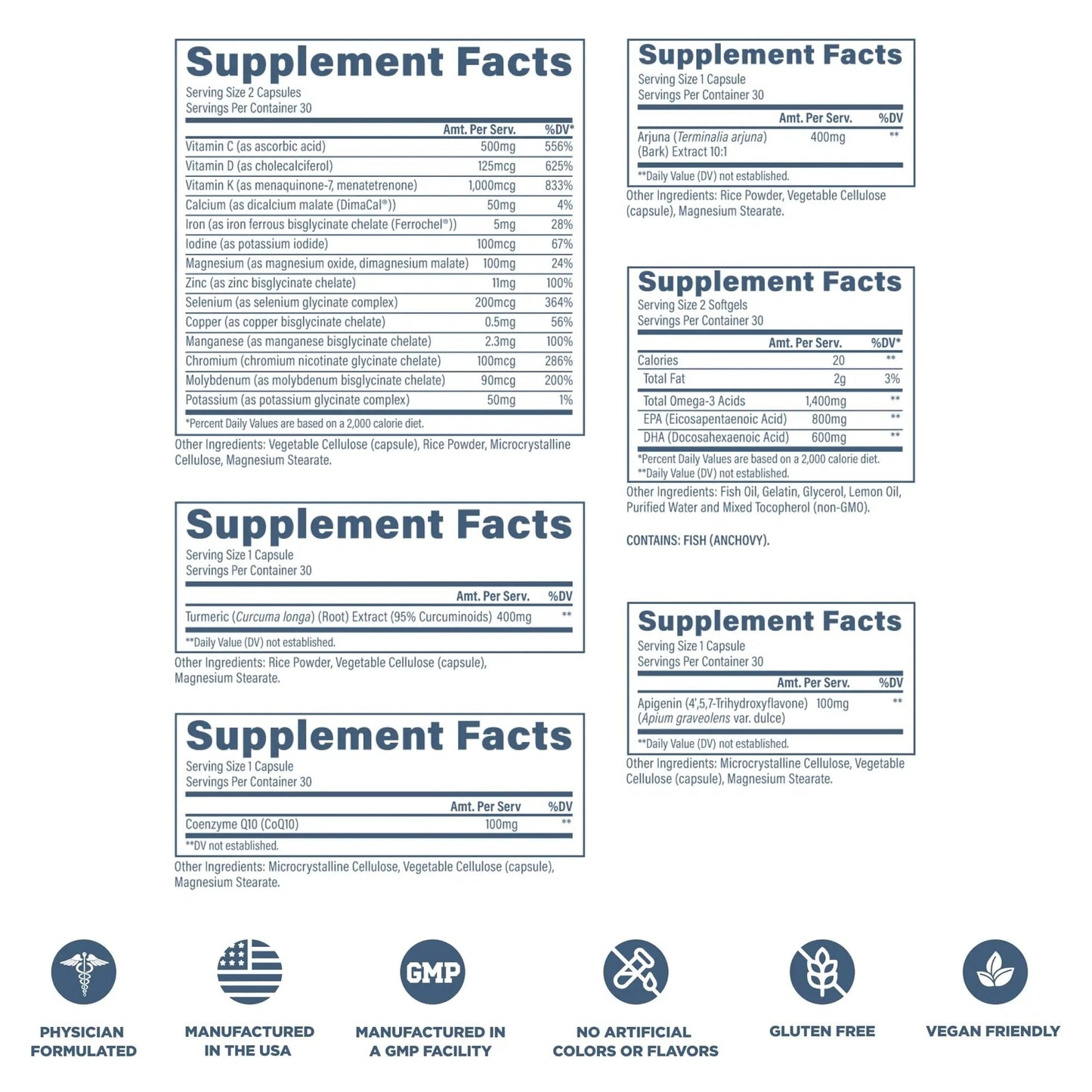 Revive MD Essential Vitamin Packs for Men & Women – Daily Multivitamin Packets with Arjuna & Turmeric Extract – Supports Heart, Joint & Organ Health - Maple Wellness Supplements