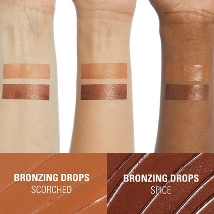 Revolution Beauty London, Bright Light Bronzing Drops, Bronze & Glow for Face & Body, Infused with Hyaluronic Acid, Vegan & Cruelty-Free, Bronze Summer, 0.77 fl oz - Maple Wellness Supplements