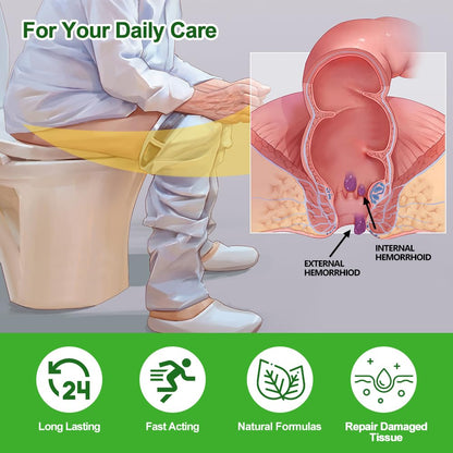 RHAICARE Hemorrhoid and Fissure Cream,Hemorrhoidal Ointment for Fast Acting Itch, Swelling, and Maximum Strength Pain Relief（1 Pack - Maple Wellness Supplements