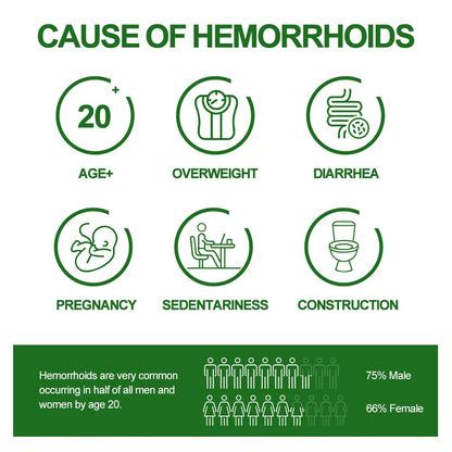 RHAICARE Hemorrhoid and Fissure Treatment Cream,Hemorrhoidal Ointment for Fast Acting Itch, Swelling, and Maximum Strength Pain Relief - Maple Wellness Supplements