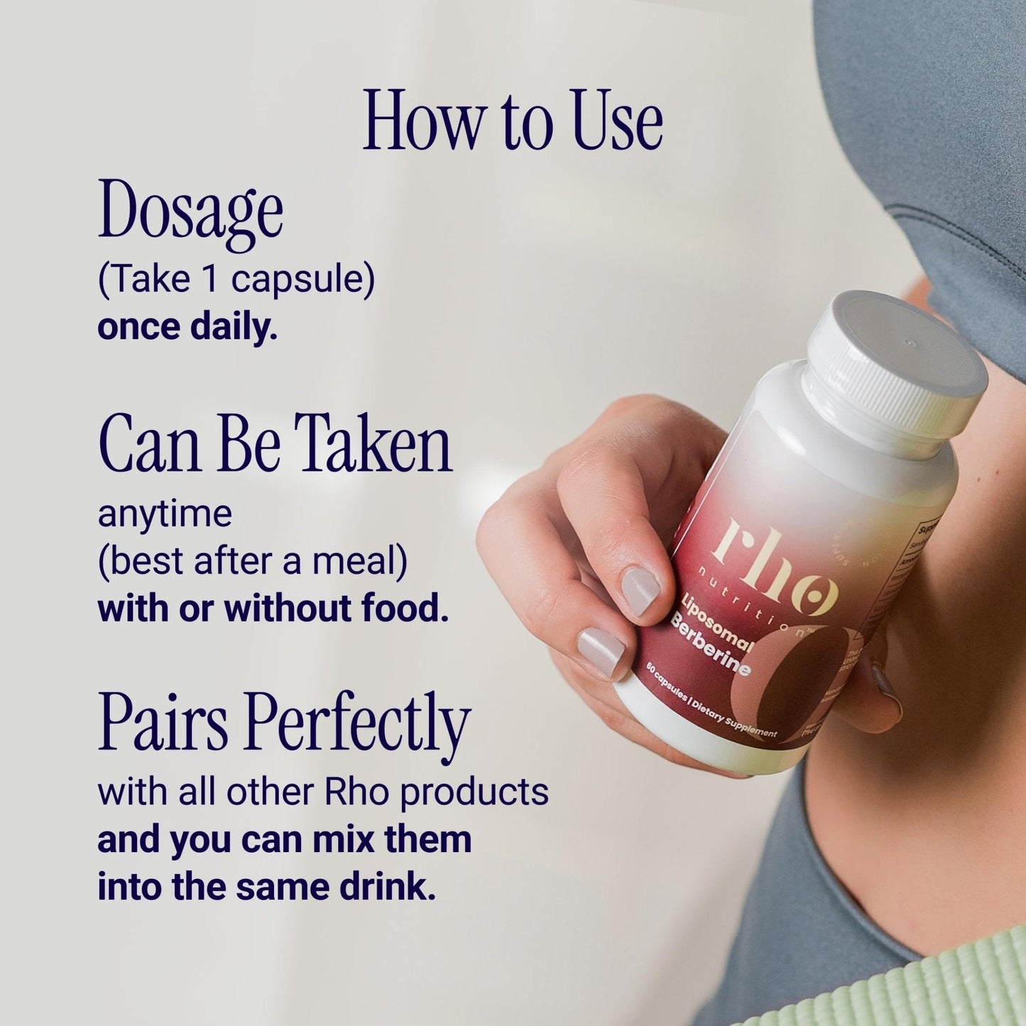 Rho Nutrition Liposomal Berberine Capsules - Ultra High Absorption Supplement – Supports Immune Function, Gut Health and Metabolic - Maple Wellness Supplements