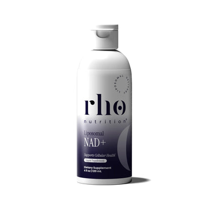 Rho Nutrition Liposomal NAD+ – Liquid Supplement Designed to Help Support Absorption – Active Form of NAD+ Helps Support Normal Cellular Health, Healthy Aging - Maple Wellness Supplements