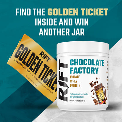 RIFT Chocolate Whey Protein Powder for Adult - Protein Isolate Powder Chocolate - Maple Wellness Supplements