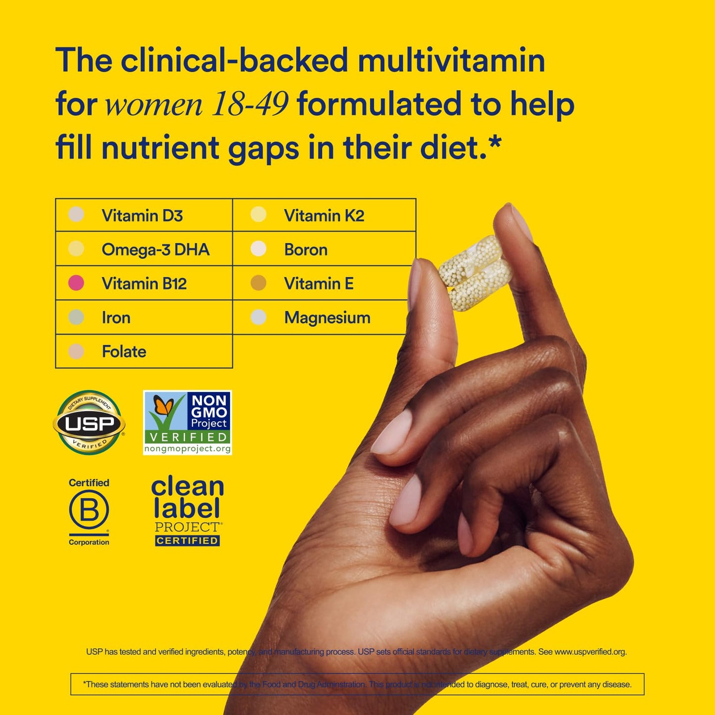 Ritual Multivitamin for Women 18+ & Daily Gut Health Support, 30 Days Supply - Maple Wellness Supplements