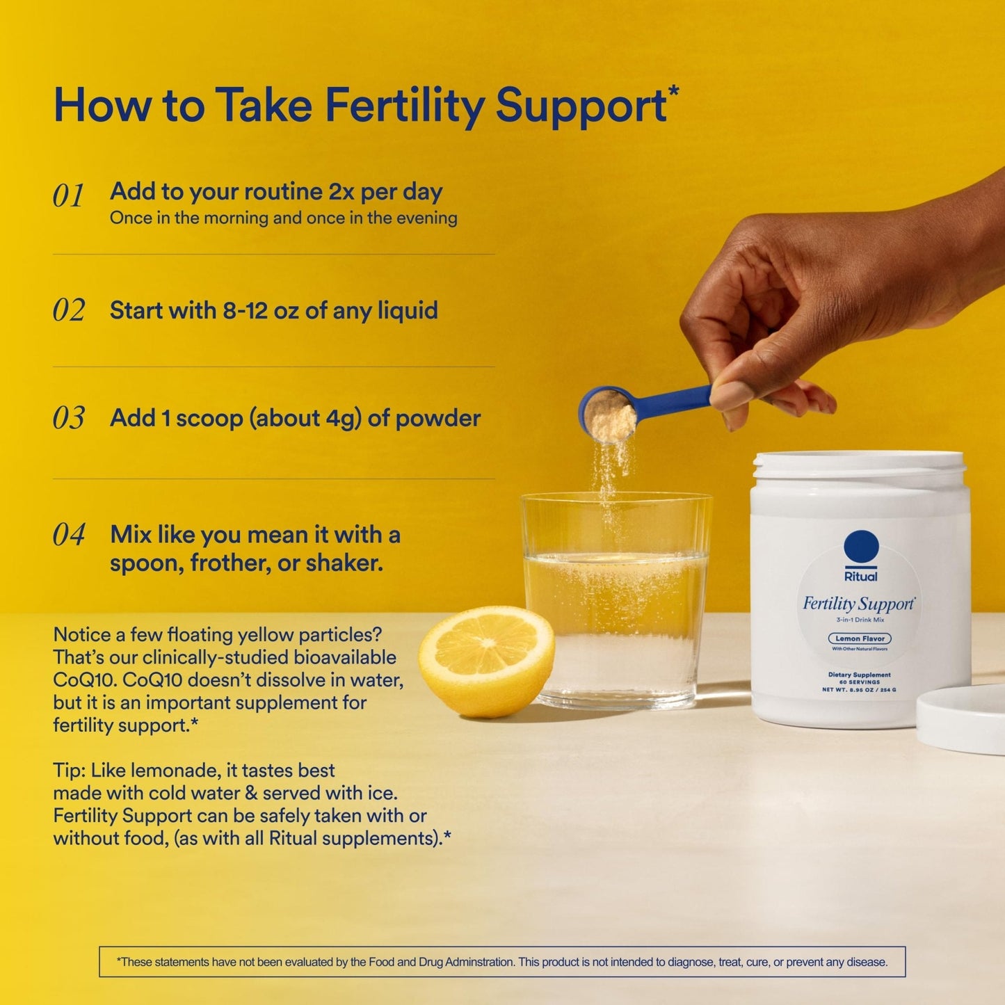 Ritual Preconception Bundle: Essential for Women Prenatal Multivitamin and Lemony Fertility Support Drink Mix Supplement with NAC, CoQ10, and Myo-Inositol. Vegan and Formulated to Support Her.* - Maple Wellness Supplements