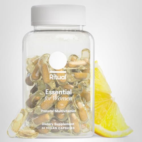 Ritual Prenatal Multivitamin For Women - Key Essential Vitamins and Minerals To Support Mom and Baby During Pregnancy* - Folate, Choline, Omega-3 DHA - Maple Wellness Supplements