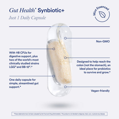 Ritual Synbiotic - Complete 3-in-1 Probiotic, Prebiotic, Postbiotic - for Women and Men - to Support Gut, Digestive Health, Regularity, Bloating - Maple Wellness Supplements