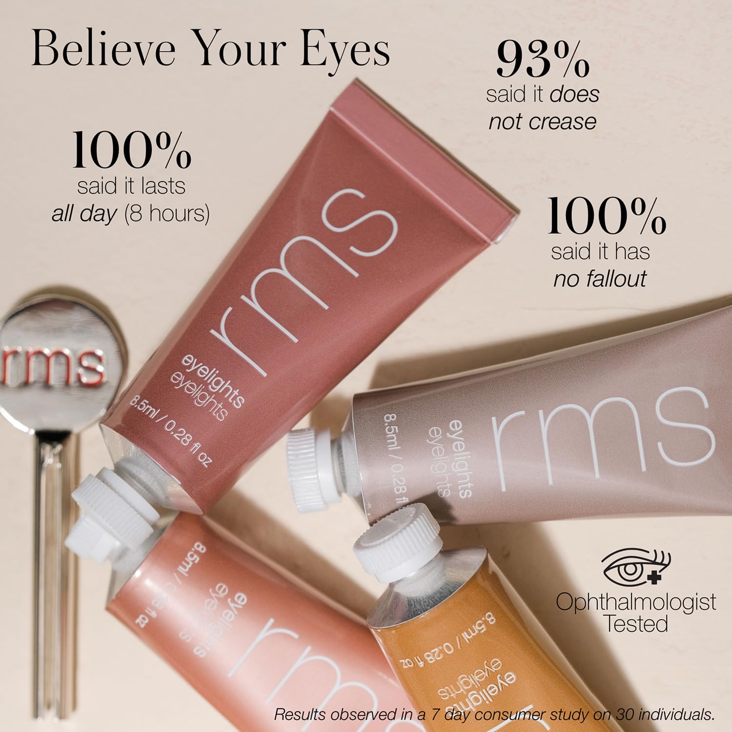 RMS Beauty Eyelights Cream - Halo Eye Shadow Women 0.28 oz - Maple Wellness Supplements