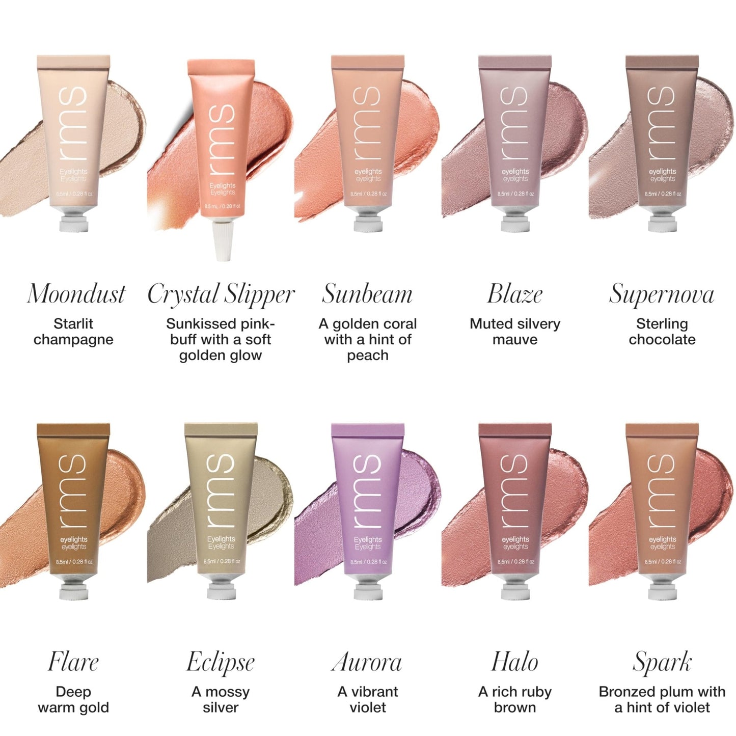 RMS Beauty Eyelights Cream - Halo Eye Shadow Women 0.28 oz - Maple Wellness Supplements