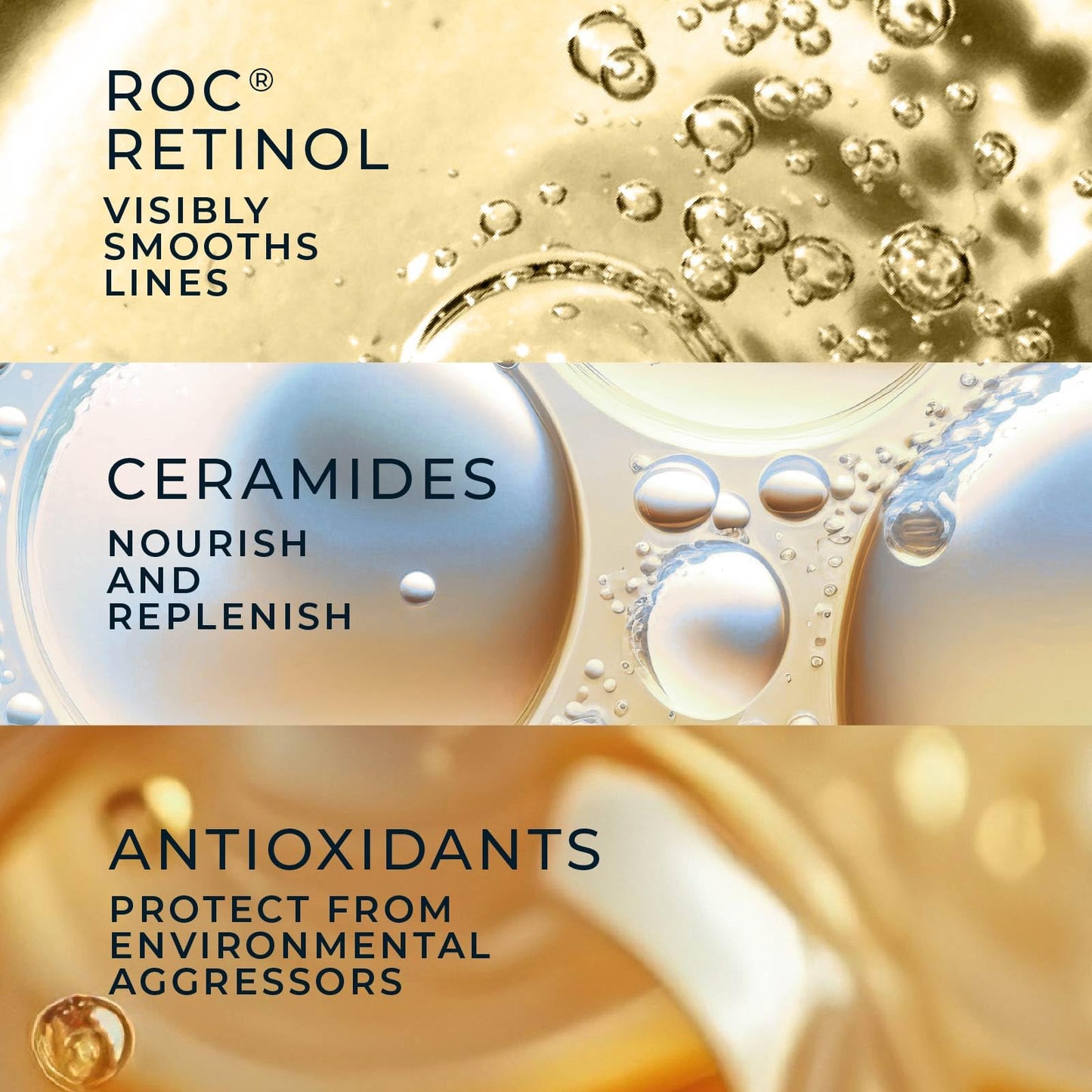 RoC Retinol Correxion Anti-Aging Wrinkle Night Serum, Retinol Serum for Face, Daily Treatment for Fine Lines - Maple Wellness Supplements