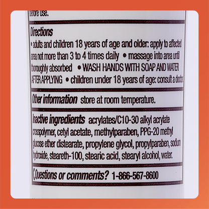 Rugby Capsaicin 0.025% Cream for Penetrating Pain Relief - 2.1 Oz (60g) (6 Pack) - Maple Wellness Supplements