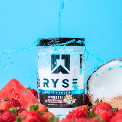 RYSE Up Supplements Loaded Pre Workout Powder Supplement for Men & Women - Maple Wellness Supplements