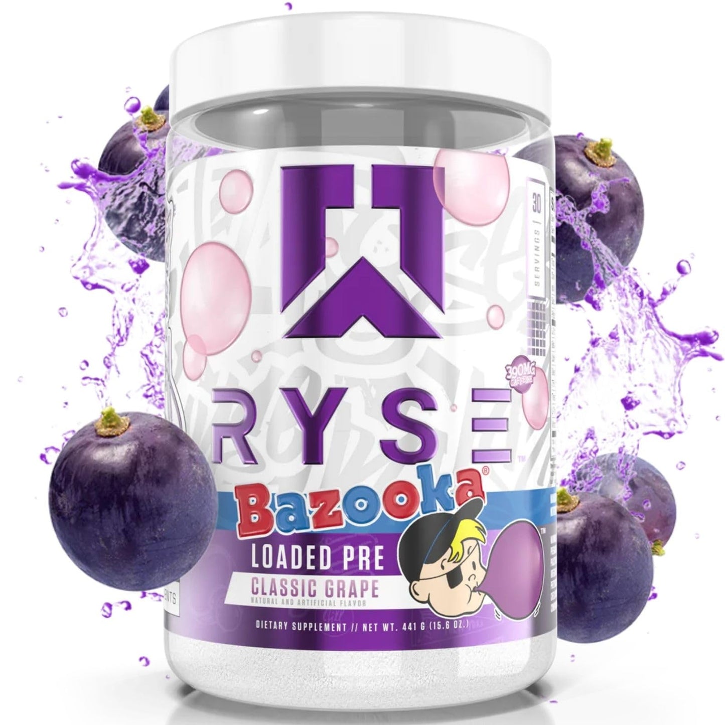 RYSE Up Supplements Loaded Pre Workout Powder Supplement for Men & Women - Maple Wellness Supplements